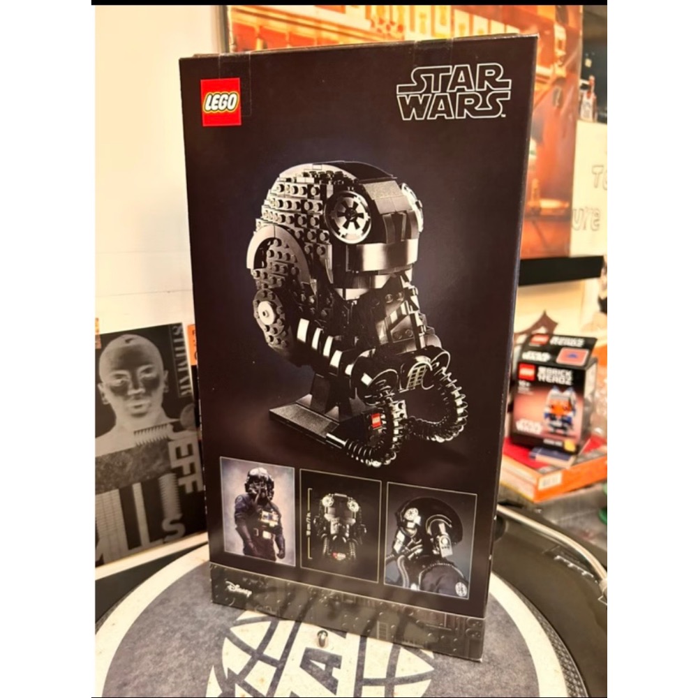 LEGO 樂高 75274 / tie fighter pilot helmet 全新未拆好盒-細節圖3