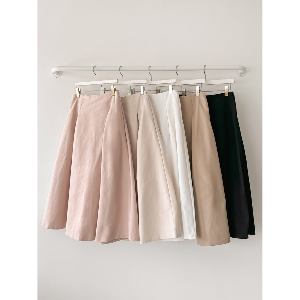 VENUSY｜ 韓國女裝｜法式針褶長裙-細節圖6