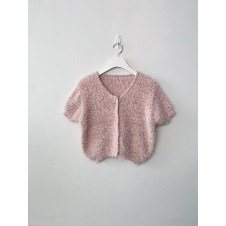 VENUSY｜正韓 - 韓國女裝｜春季新品短袖針織小外套-規格圖9