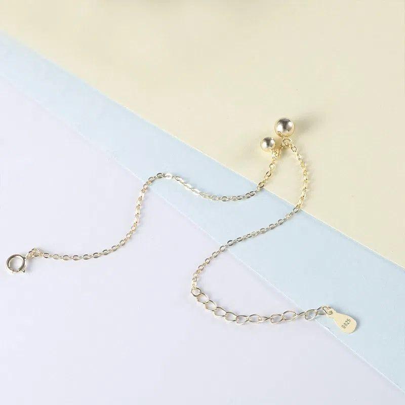 VENUSYS925純銀｜簡約百搭圓珠手鏈-細節圖3