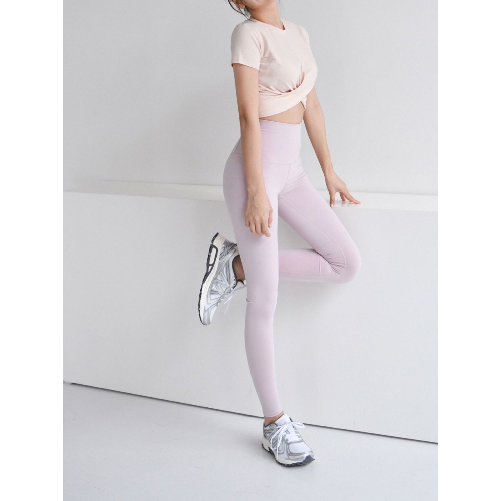 VENUSY｜ 韓國歐逆實穿♥︎ 瑜珈健身短版全棉剪裁上衣 韓國女裝-細節圖3