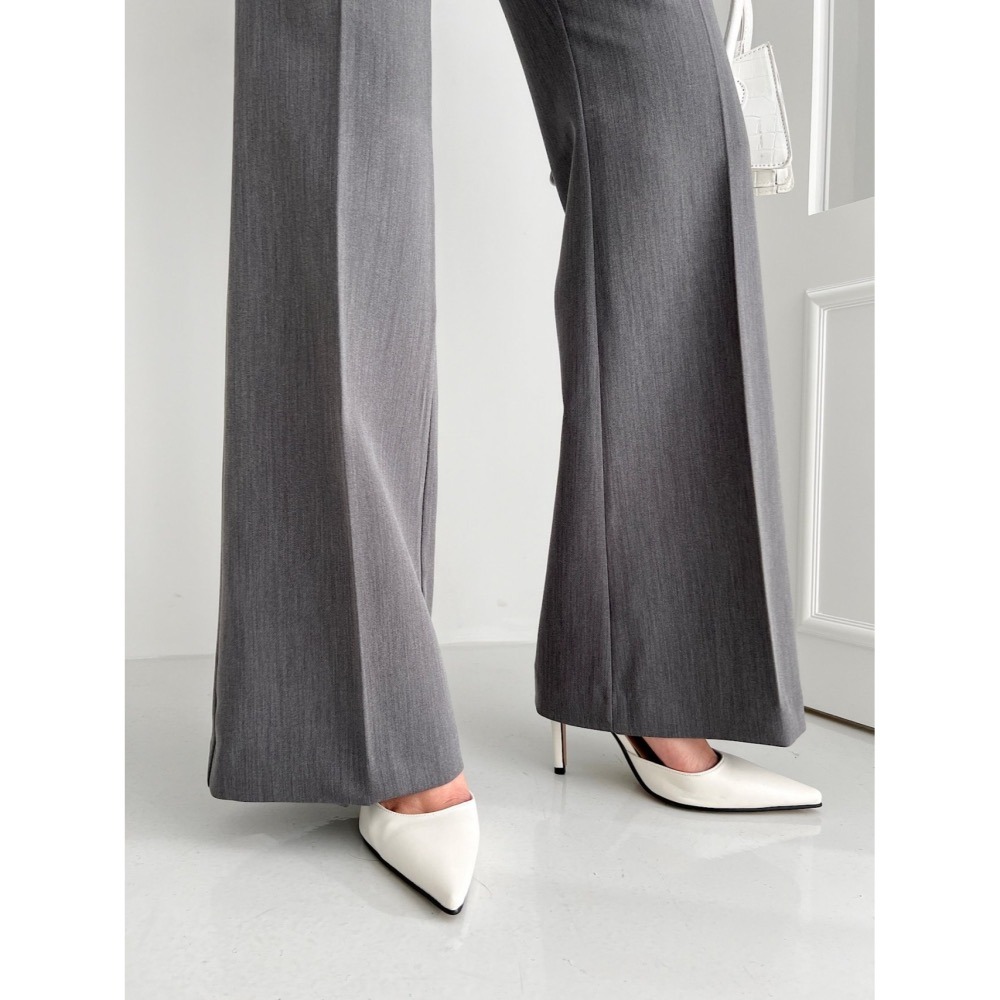 [現貨 24H] VENUSY｜ 韓國女裝｜微喇叭修身西裝褲-細節圖11