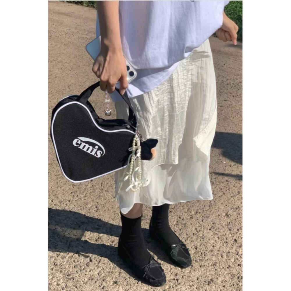 VENUSY｜ 韓國女裝｜雪紡疊層長裙-細節圖3