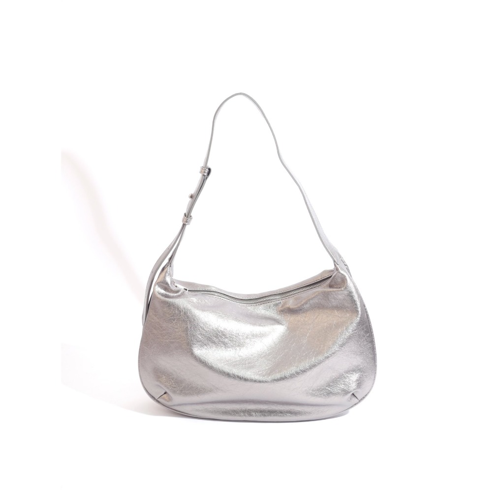 VENUSY｜ 韓國女裝｜半月側背大包 半月形肩背包 單肩包-規格圖10