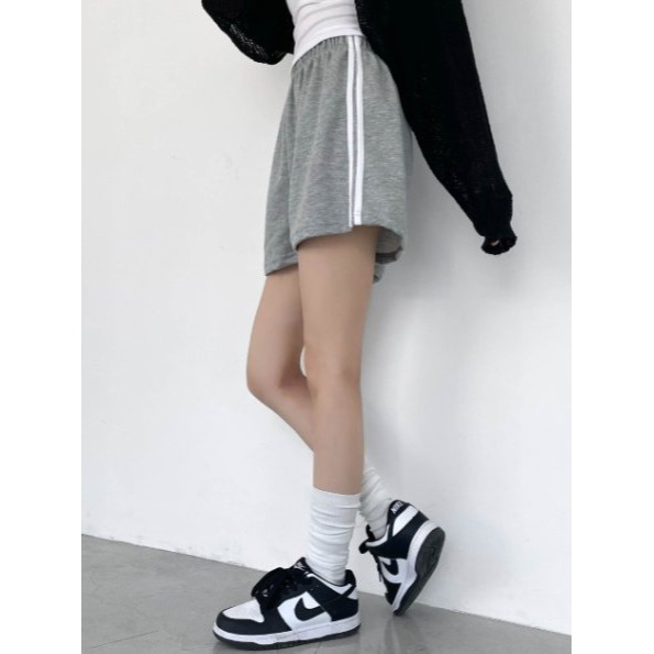 VENUSY｜ 歐逆實穿♥︎ 顯瘦短褲☻ 韓國女裝｜線條運動短褲-細節圖5