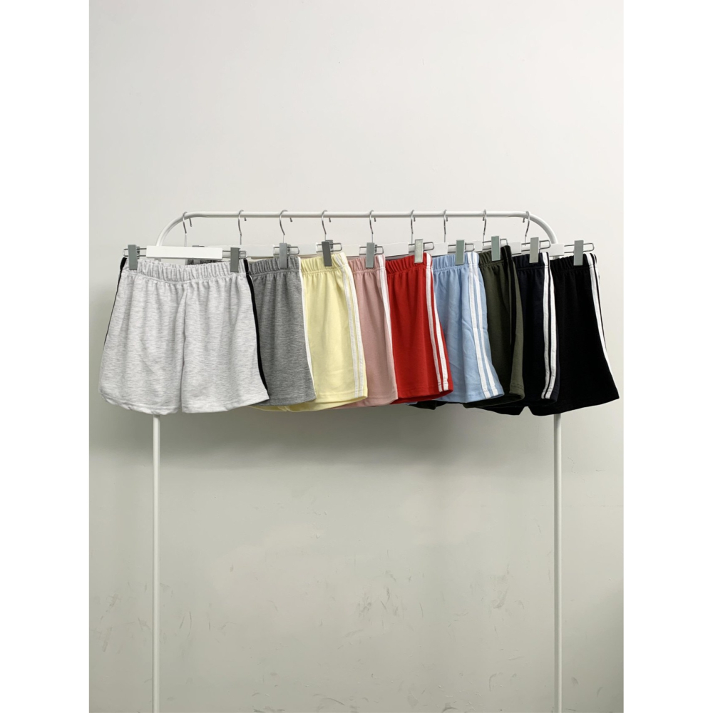 VENUSY｜ 歐逆實穿♥︎ 顯瘦短褲☻ 韓國女裝｜線條運動短褲-細節圖8