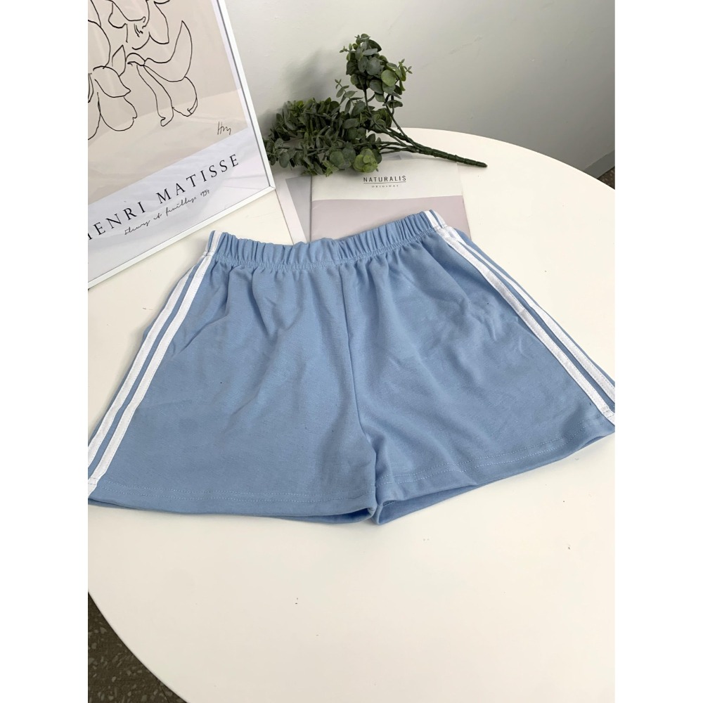 VENUSY｜ 歐逆實穿♥︎ 顯瘦短褲☻ 韓國女裝｜線條運動短褲-規格圖10