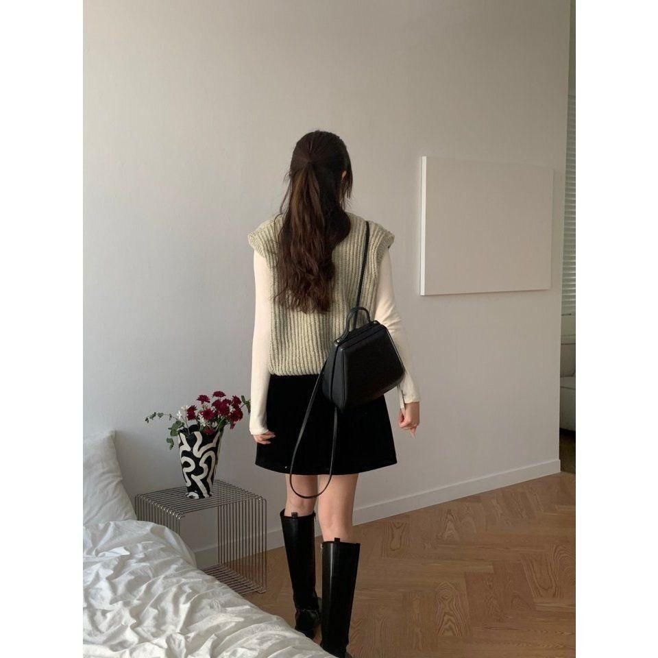 VENUSY．正韓 - 韓國女裝｜八字扭紋背心-細節圖6