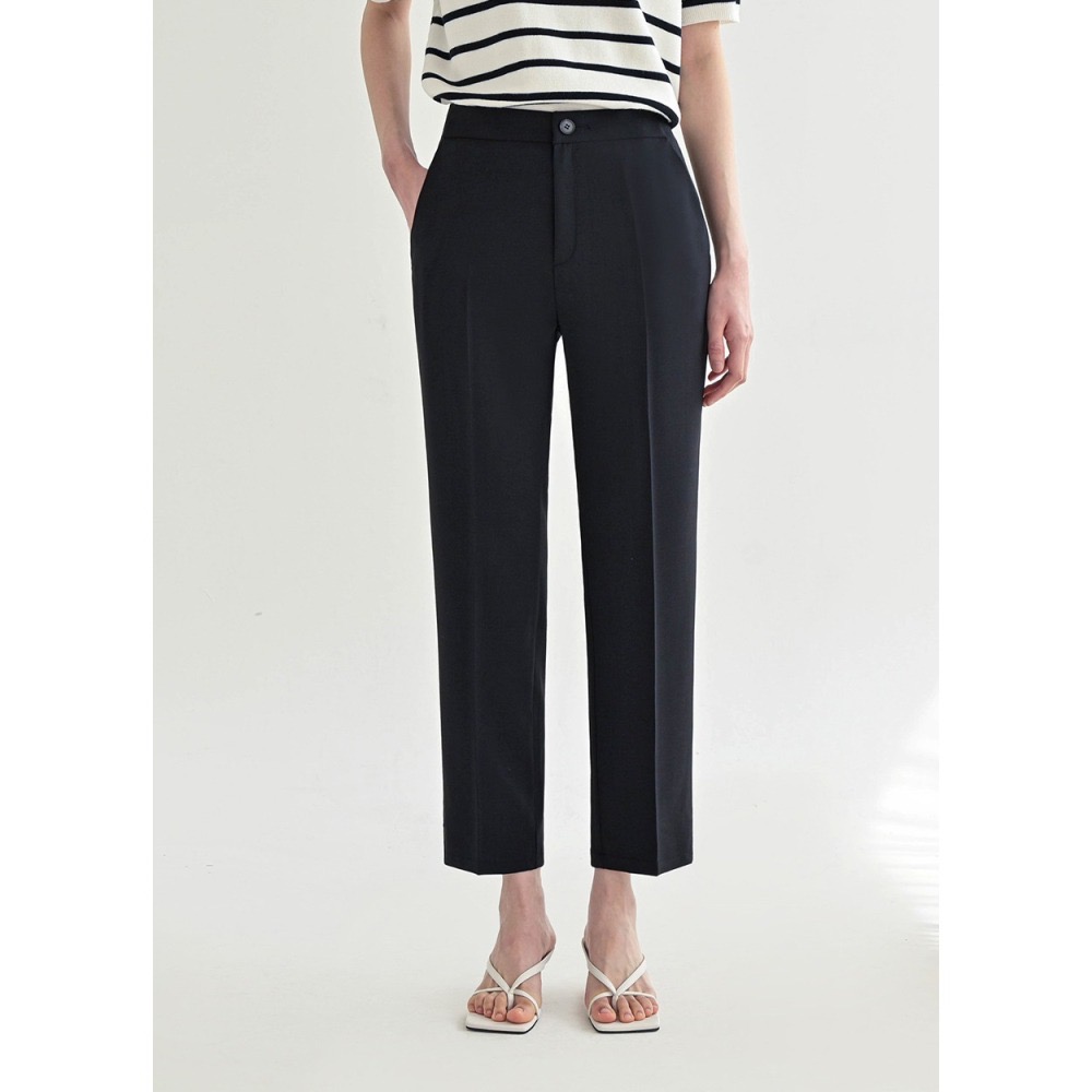 [現貨 24H] VENUSY｜正韓🇰🇷 - 韓國女裝｜涼感直筒九分西褲 小個子-細節圖10