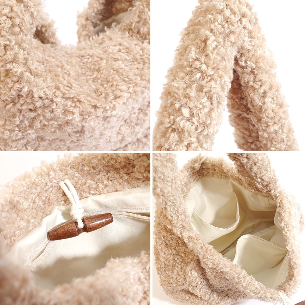 VENUSY｜正韓🇰🇷 - 秋冬新品☃ 韓國女裝｜絨毛單肩包 手提 側背-細節圖11