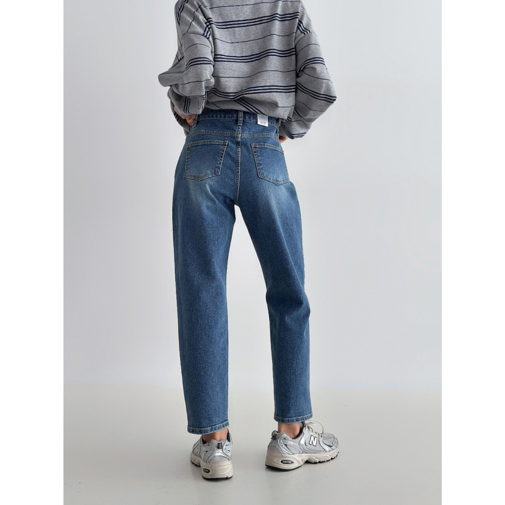 VENUSY｜正韓🇰🇷 - 韓國女裝｜彈力寬鬆牛仔褲 韓國牛仔褲-細節圖5