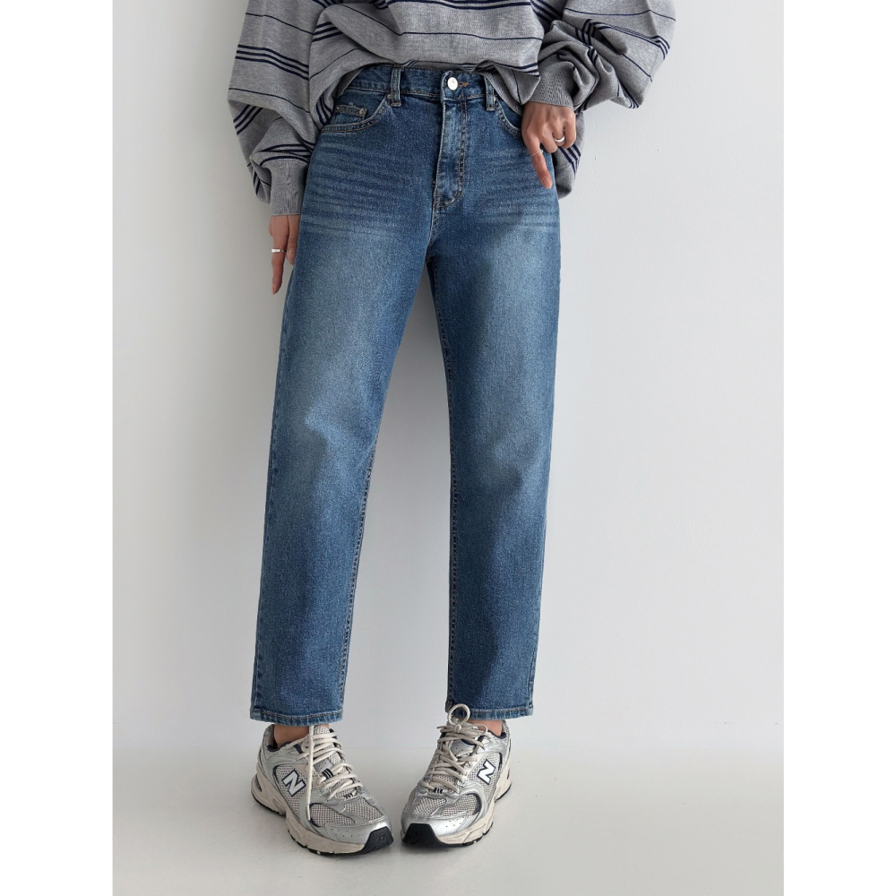 VENUSY｜正韓🇰🇷 - 韓國女裝｜彈力寬鬆牛仔褲 韓國牛仔褲-細節圖6