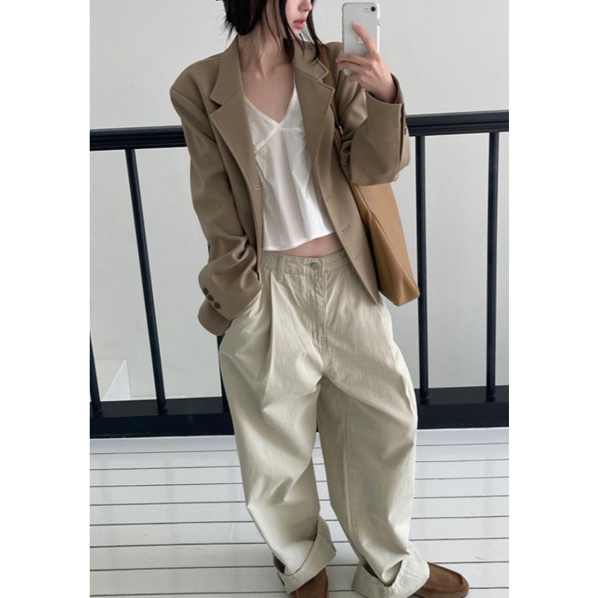 【質感挺版剪裁】ᴠɴ｜正韓🇰🇷 - 韓國女裝｜單排扣西裝外套-細節圖3