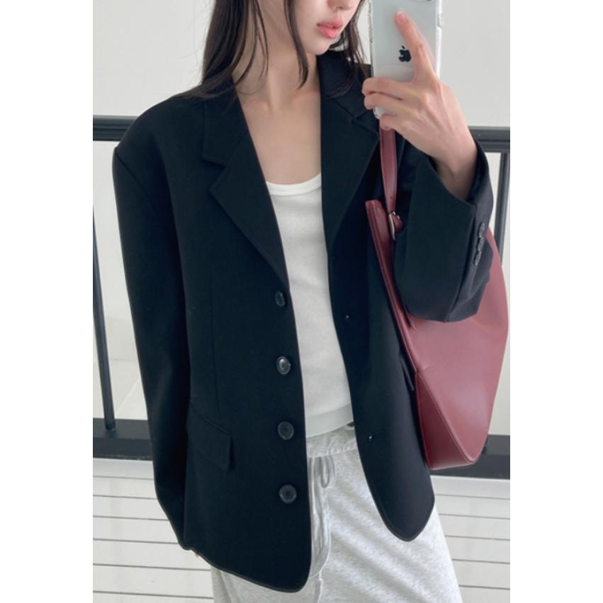 【質感挺版剪裁】ᴠɴ｜正韓🇰🇷 - 韓國女裝｜單排扣西裝外套-細節圖8