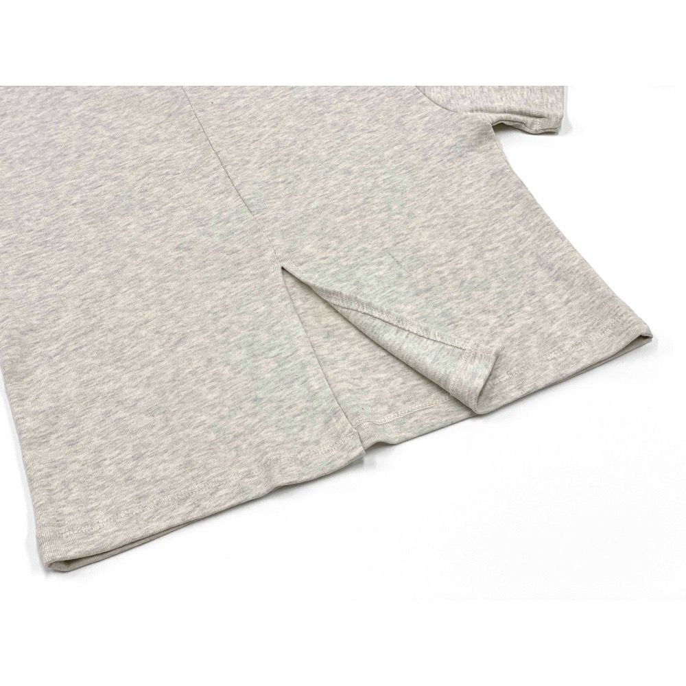 現+預 VENUSY｜正韓🇰🇷 - 純棉透氣舒適☀ 韓國女裝｜純棉圓領寬鬆後開衩短袖T恤 韓國T恤-細節圖10