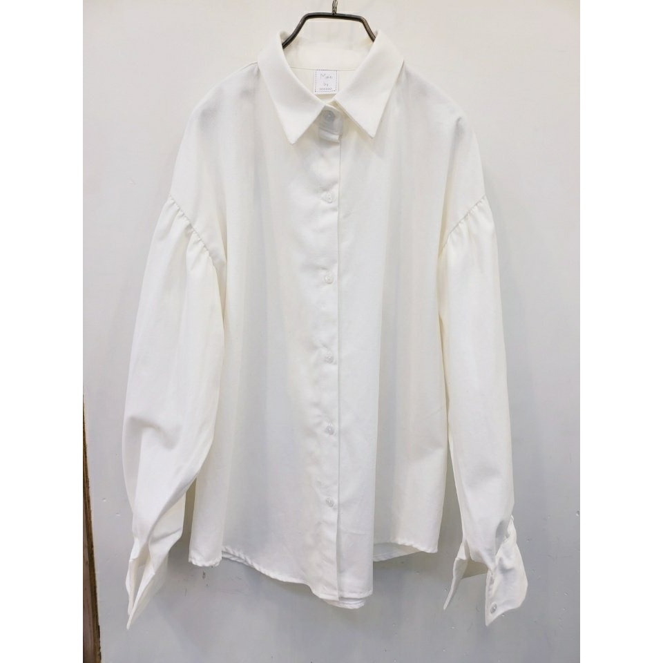 【𝟷𝟶𝟶%棉】極簡層次感設計 上身自帶立體輪廓．ᴠɴ｜正韓🇰🇷 - 韓國女裝｜純棉泡泡袖襯衫 韓國襯衫-細節圖10