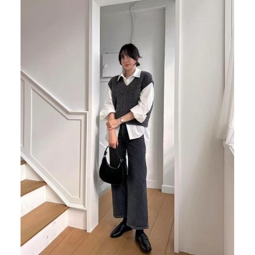 VENUSY｜正韓🇰🇷 - 韓國女裝｜羊毛針織背心-細節圖8