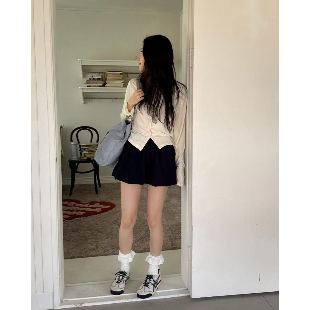 VENUSY｜正韓🇰🇷 - 韓國女裝｜純棉澎澎迷你褲裙-細節圖7