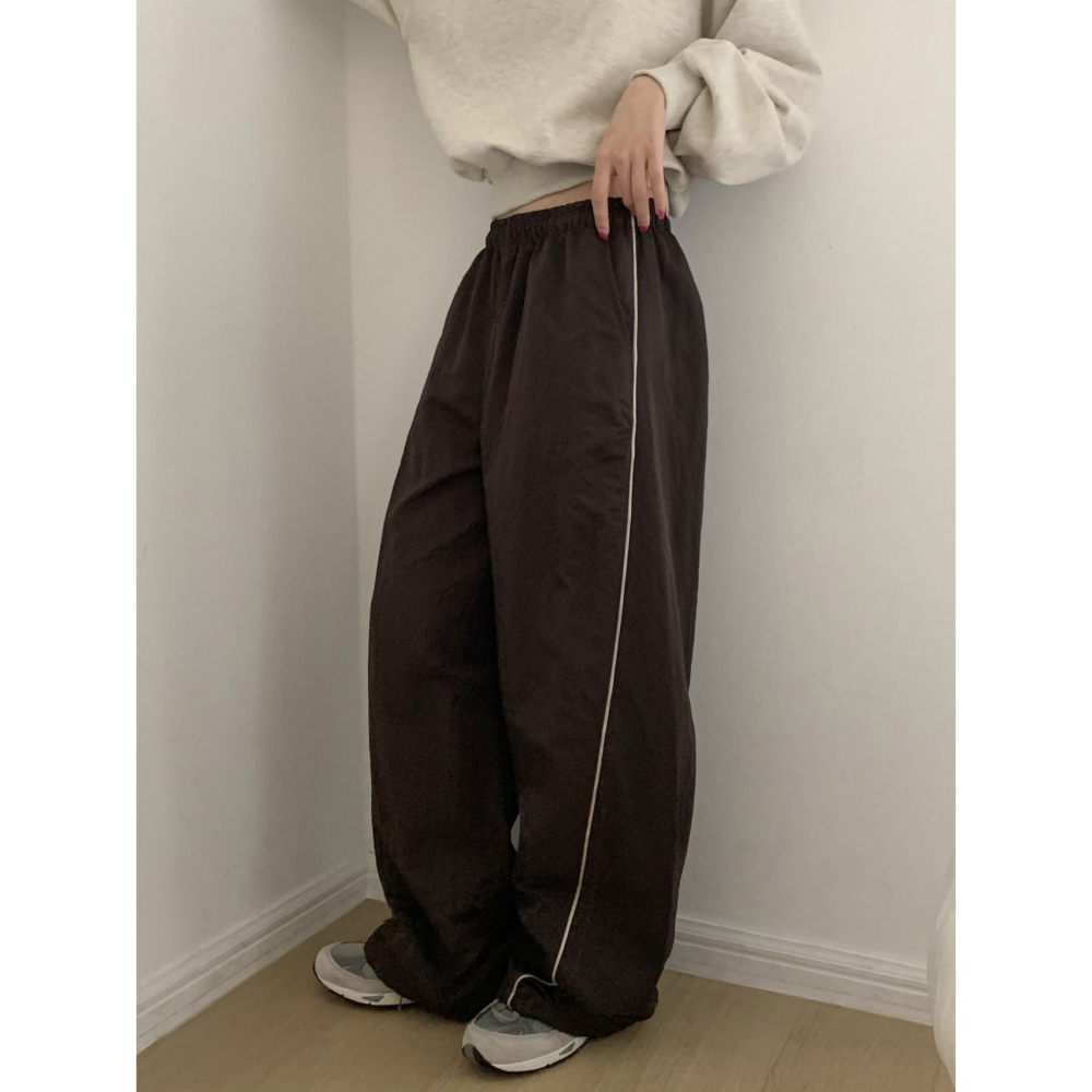 【跳舞神褲】版型極佳 燈籠褲．ᴠɴ｜正韓🇰🇷 - 韓國女裝｜細條壓線燈籠褲-細節圖2