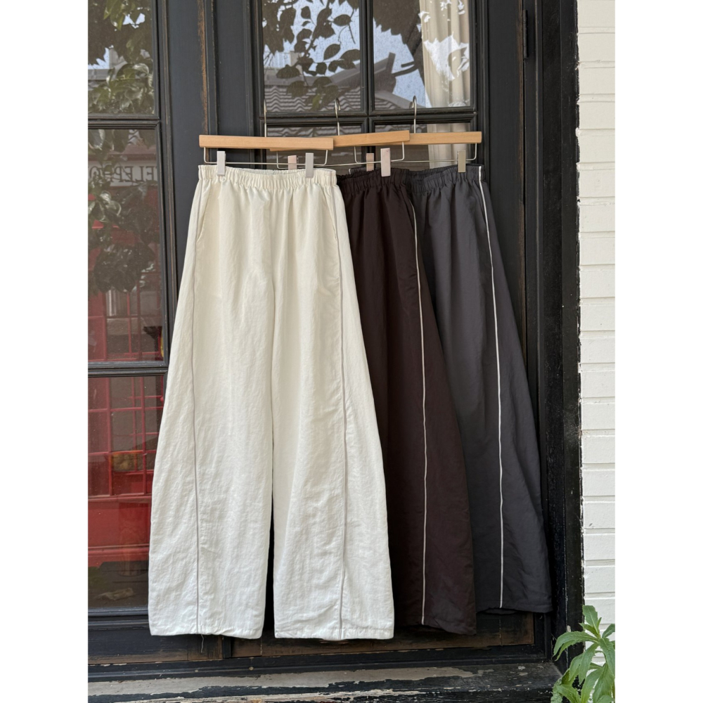 【跳舞神褲】版型極佳 燈籠褲．ᴠɴ｜正韓🇰🇷 - 韓國女裝｜細條壓線燈籠褲-細節圖11