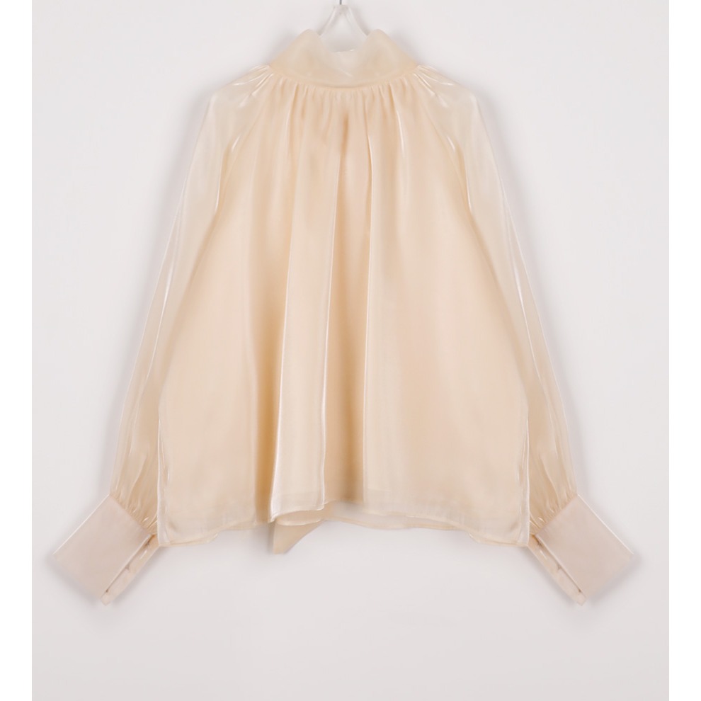 VENUSY｜正韓🇰🇷 - 韓國女裝｜歐根紗緞帶上衣 婚禮 派對 禮服-細節圖11