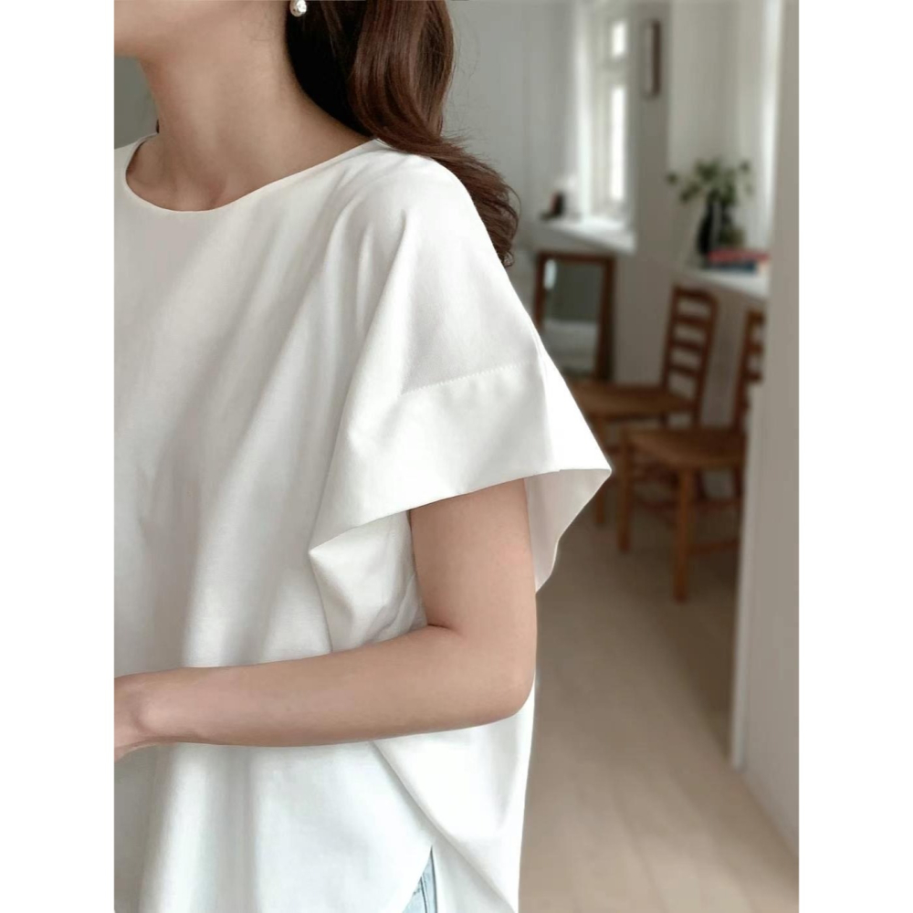 VENUSY｜正韓🇰🇷 - 韓國女裝｜設計空氣感襯衫 韓國襯衫-細節圖4