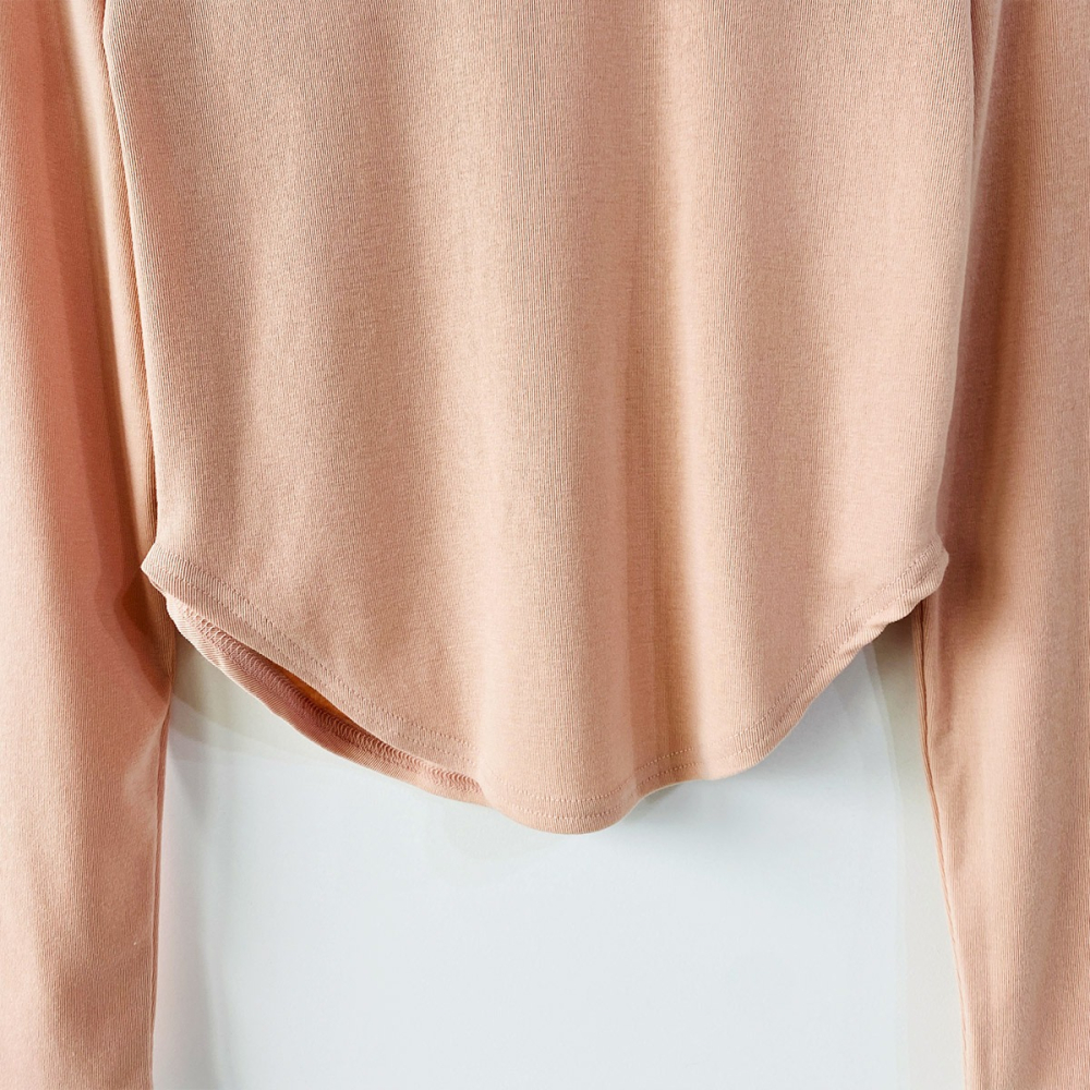 VENUSY｜正韓🇰🇷 - 𝟧 ᴄᴏʟᴏʀꜱ♥︎ 韓國女裝｜圓領修身長袖T恤 韓國T恤-細節圖11