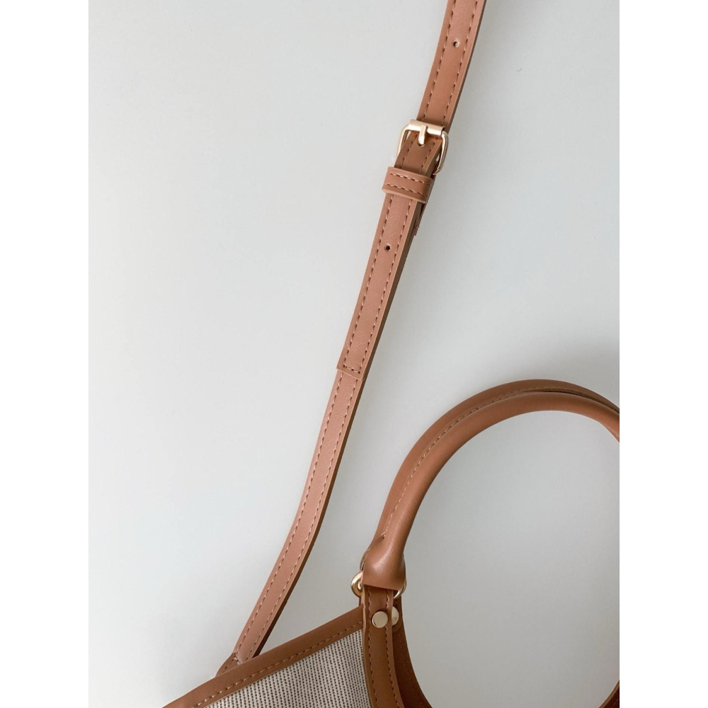 [現貨+預購] VENUSY｜正韓🇰🇷 - 韓國女裝｜刺繡帆布托特包 斜背包-細節圖10