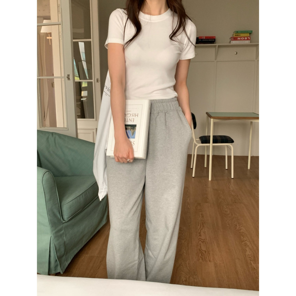 VENUSY｜正韓🇰🇷 - 韓國女裝｜基本圓領短袖T恤 韓國T恤-細節圖7