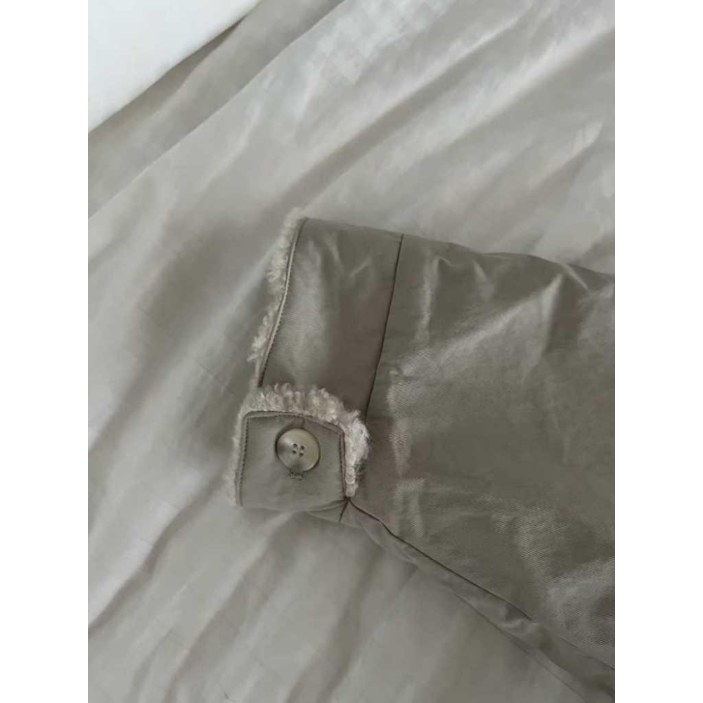 【保暖羊羔毛】VENUSY｜正韓🇰🇷 - 韓國東大門空運直送台灣｜麻糬羊毛撞色絨領外套-細節圖6