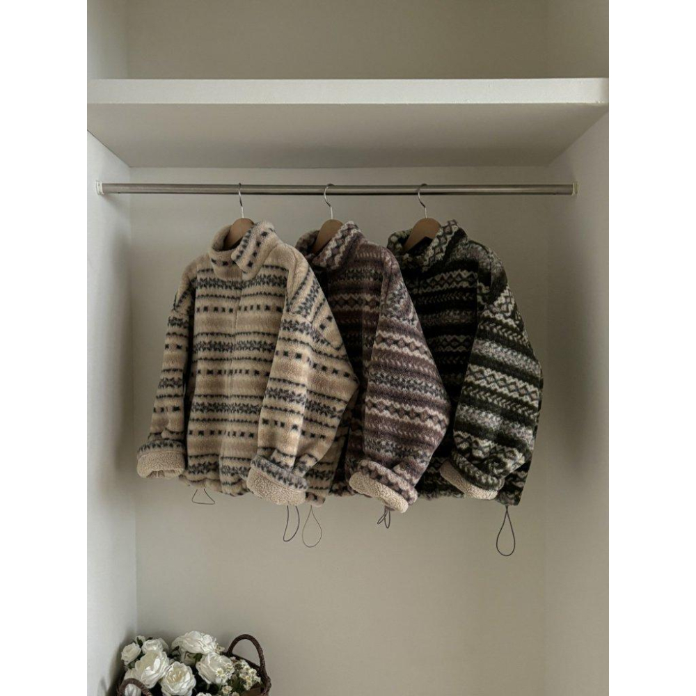 【北歐風保暖】VENUSY｜正韓🇰🇷 - 韓國東大門空運直送台灣｜雪花絨毛外套-細節圖9