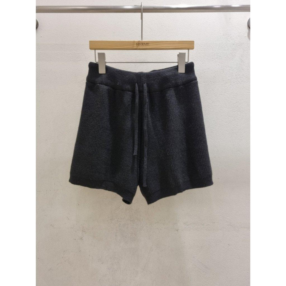 【100% 純棉】VENUSY｜正韓🇰🇷 - 韓國東大門空運直送台灣｜針織彈力腰牛奶短褲-細節圖7