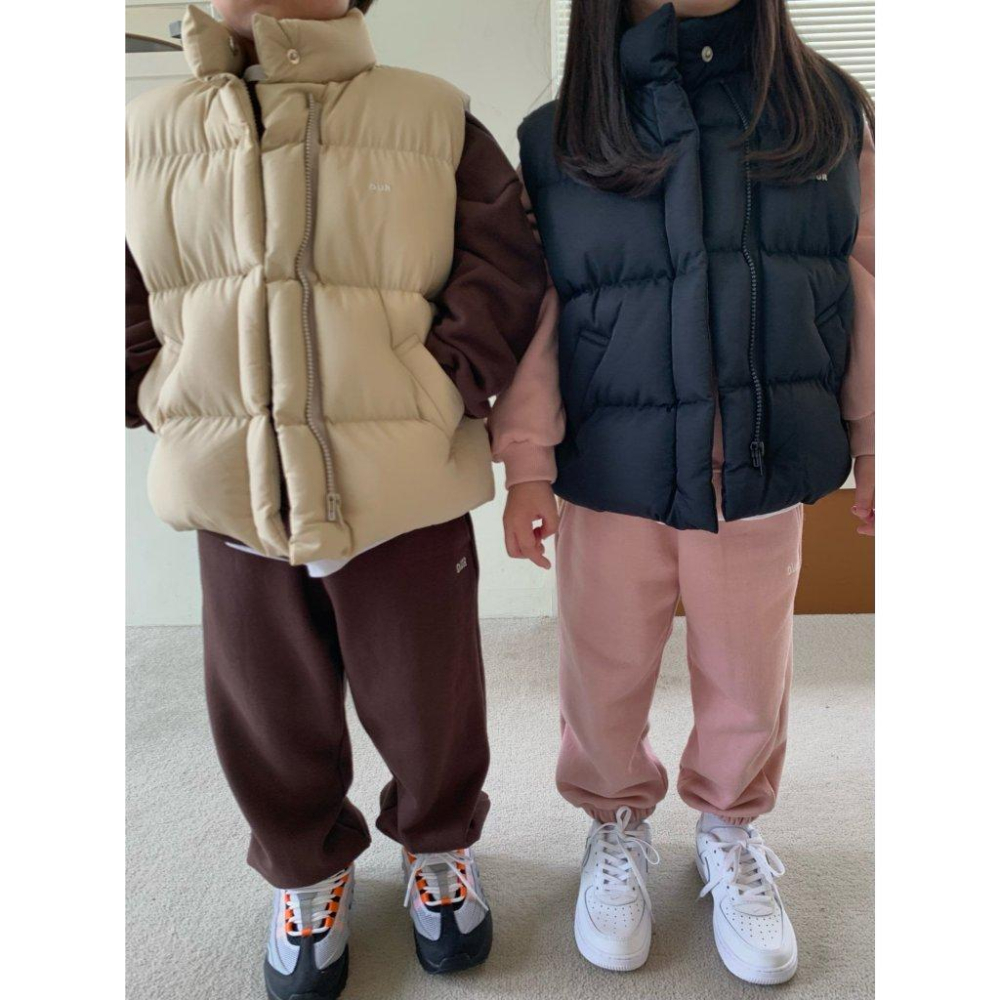 【100%高保暖棉】VENUSY_baby｜正韓OURS童裝🇰🇷 - 韓國東大門空運直送台灣｜內鋪棉防風背心 親子裝-細節圖3