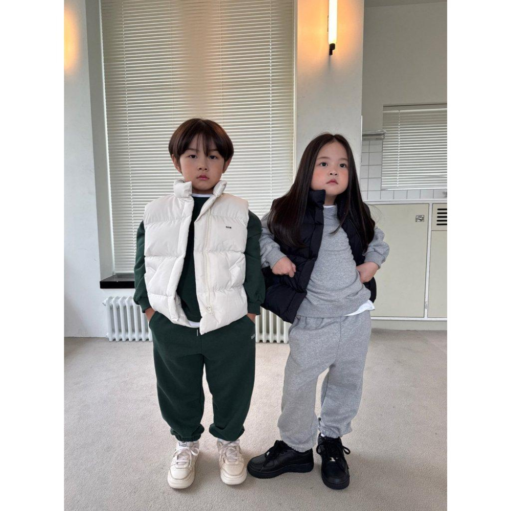 【100%高保暖棉】VENUSY_baby｜正韓OURS童裝🇰🇷 - 韓國東大門空運直送台灣｜內鋪棉防風背心 親子裝-細節圖6