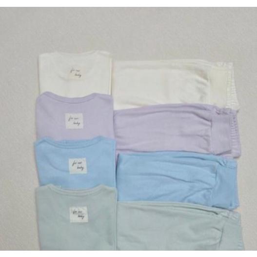 【純棉100%柔軟親膚】VENUSY_baby｜正韓🇰🇷 - 韓國東大門空運直送台灣｜純棉兒童雙面家居服套裝 嬰兒-細節圖9