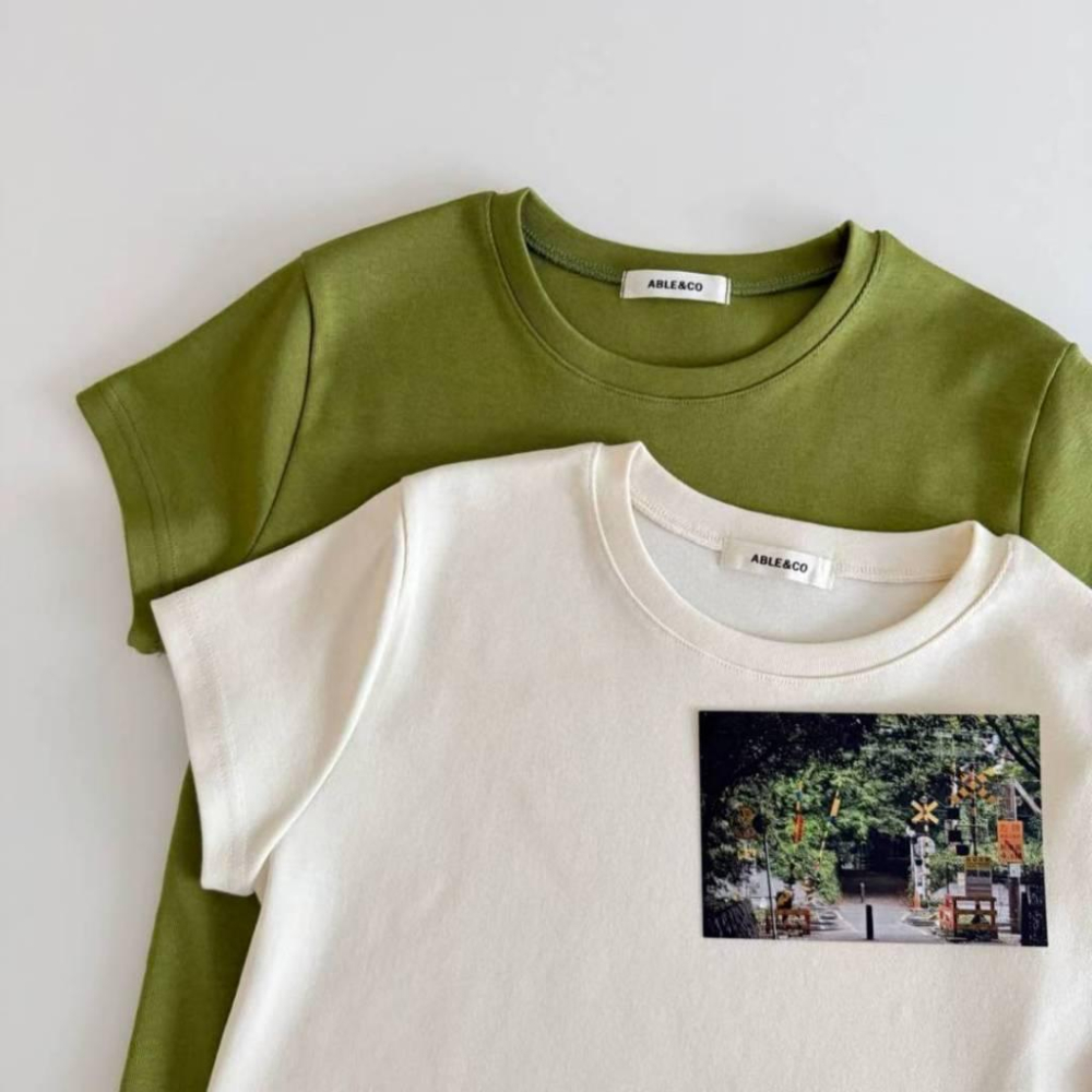 【親膚不透・微合身版型】VENUSY｜正韓 - 質感水洗彈力短袖T恤．10色入・57%棉+莫代爾・抗變形-細節圖9