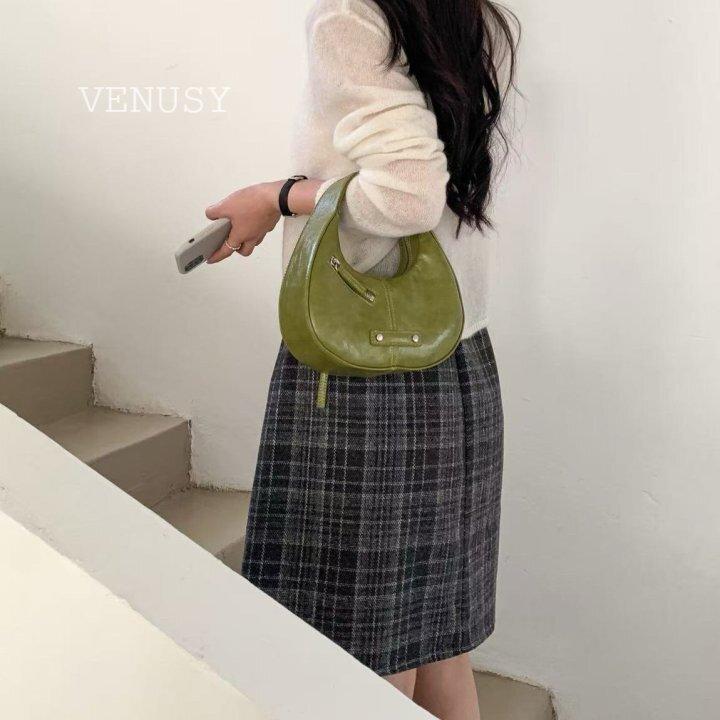 【精緻小巧・質感皮革】VENUSY｜小托特手提包．法式俐落廓形．極簡 4 色．正韓風格配件-細節圖5