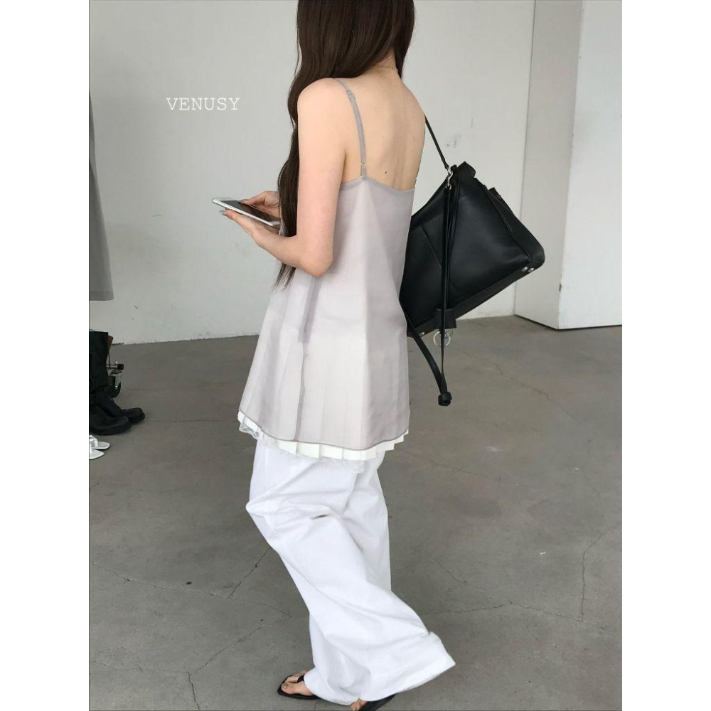 【頂級手工感】VENUSY｜正韓．絕美高質感小禮服．極致絲絨細節．名媛晚宴首選．高奢面料剪裁．假兩件洋裝-細節圖5