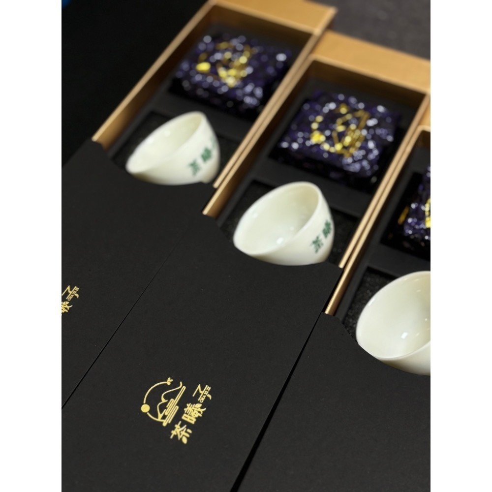 【茶曦子高山茶】「茶香器韻禮盒」✨茶葉禮盒 大禹嶺茶 白瓷杯-細節圖2