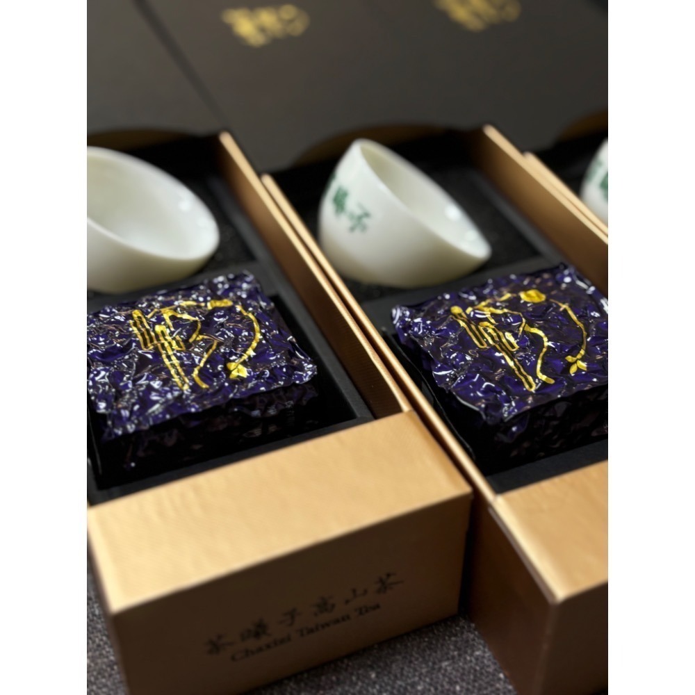 【茶曦子高山茶】「茶香器韻禮盒」✨茶葉禮盒 大禹嶺茶 白瓷杯-細節圖3