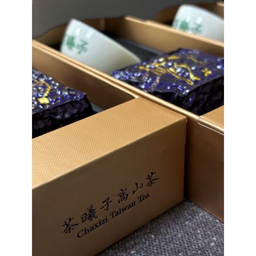 【茶曦子高山茶】「茶香器韻禮盒」✨茶葉禮盒 大禹嶺茶 白瓷杯-細節圖4