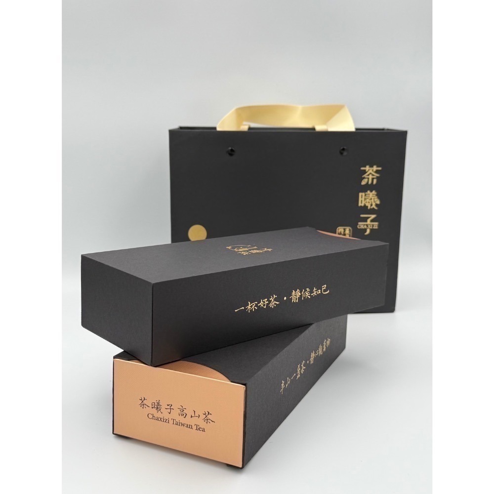 【茶曦子高山茶】「藏韻極峰茶葉禮盒」2兩裝*4（共半斤）✨茶葉禮盒 大禹嶺 碧綠溪 華岡茶 梨山茶-細節圖3
