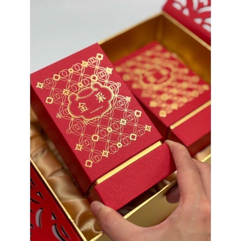 【茶曦子高山茶】「金采臻選禮盒」2兩裝*4（共半斤）✨茶葉禮盒 大禹嶺 福壽梨山 華岡茶 梨山茶-細節圖3