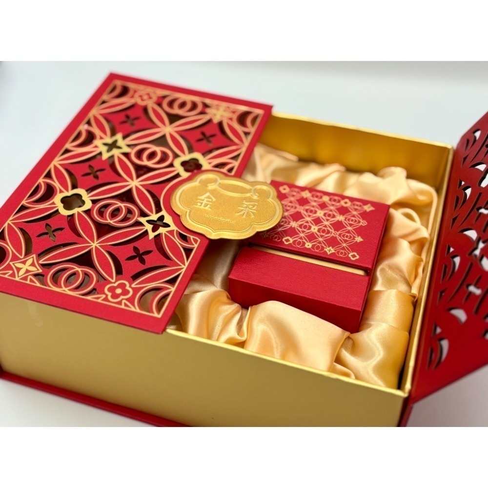 【茶曦子高山茶】「金采臻選禮盒」2兩裝*2（共四兩）✨茶葉禮盒 大禹嶺 福壽梨山 華岡茶 梨山茶-細節圖3