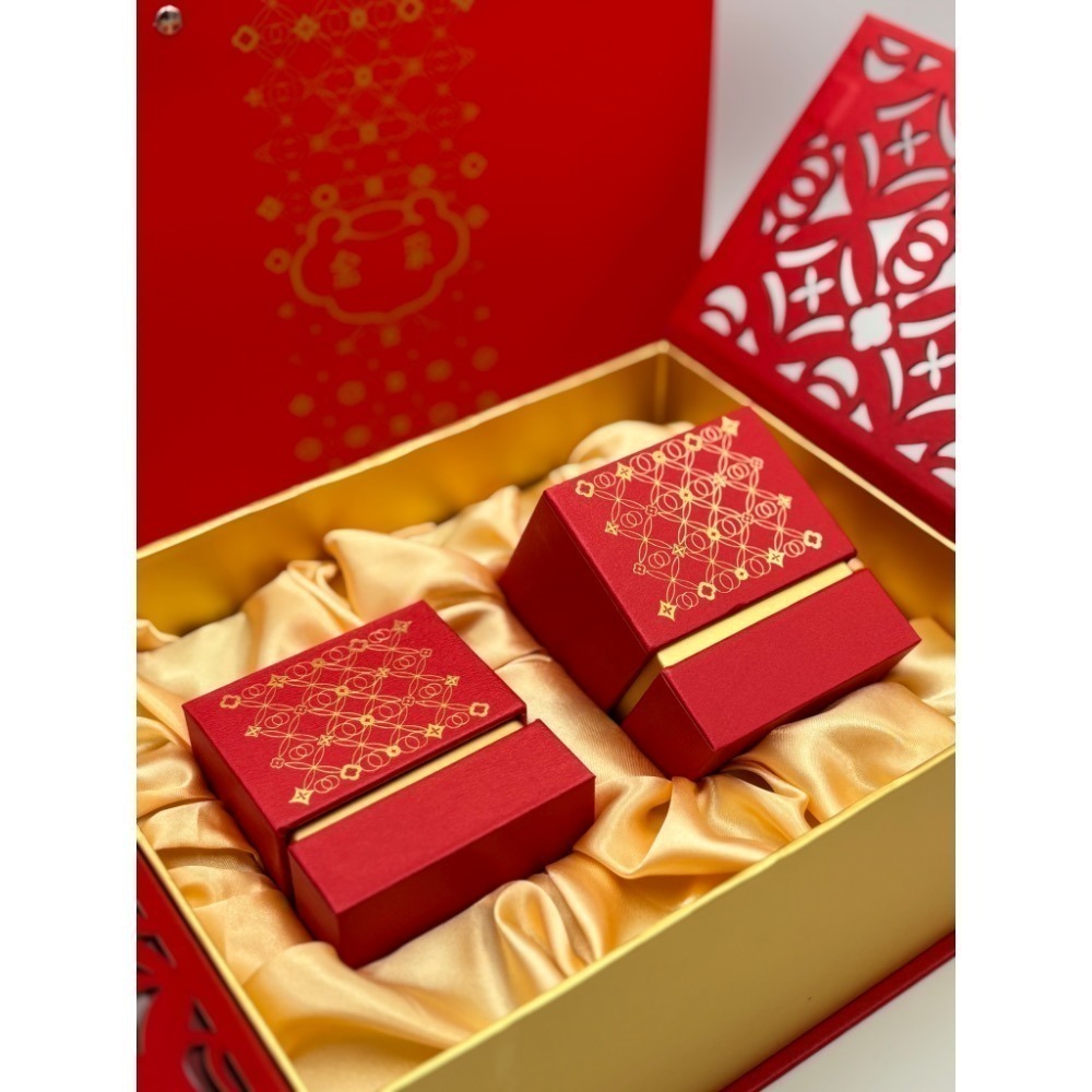 【茶曦子高山茶】「金采臻選禮盒」2兩裝*2（共四兩）✨茶葉禮盒 大禹嶺 福壽梨山 華岡茶 梨山茶-細節圖4