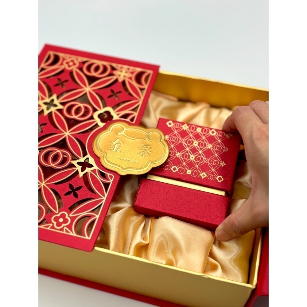 【茶曦子高山茶】「金采臻選禮盒」2兩裝*2（共四兩）✨茶葉禮盒 大禹嶺 福壽梨山 華岡茶 梨山茶-細節圖5