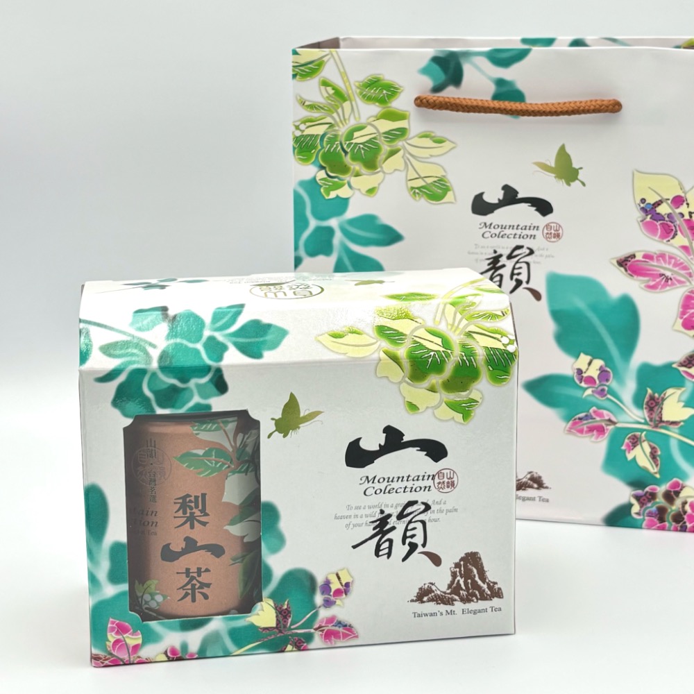 【茶曦子高山茶】「梨山茶禮盒組」繽紛清雅・2兩裝*2（共四兩）✨茶葉禮盒 大禹嶺 碧綠溪 華岡茶 梨山茶-細節圖2