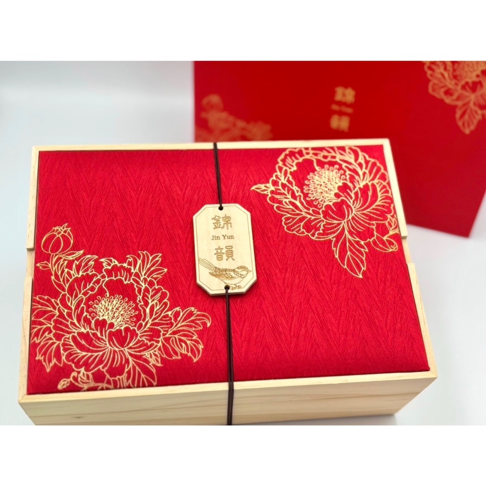 【茶曦子高山茶】「錦馥花藏茶禮盒」2兩裝*2（四兩禮盒）✨茶葉禮盒 大禹嶺 碧綠溪 華岡茶 梨山茶-細節圖3