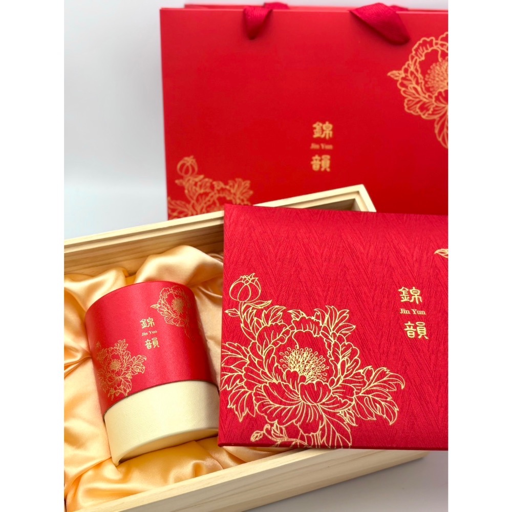 【茶曦子高山茶】「錦馥花藏茶禮盒」2兩裝*2（四兩禮盒）✨茶葉禮盒 大禹嶺 碧綠溪 華岡茶 梨山茶-細節圖4