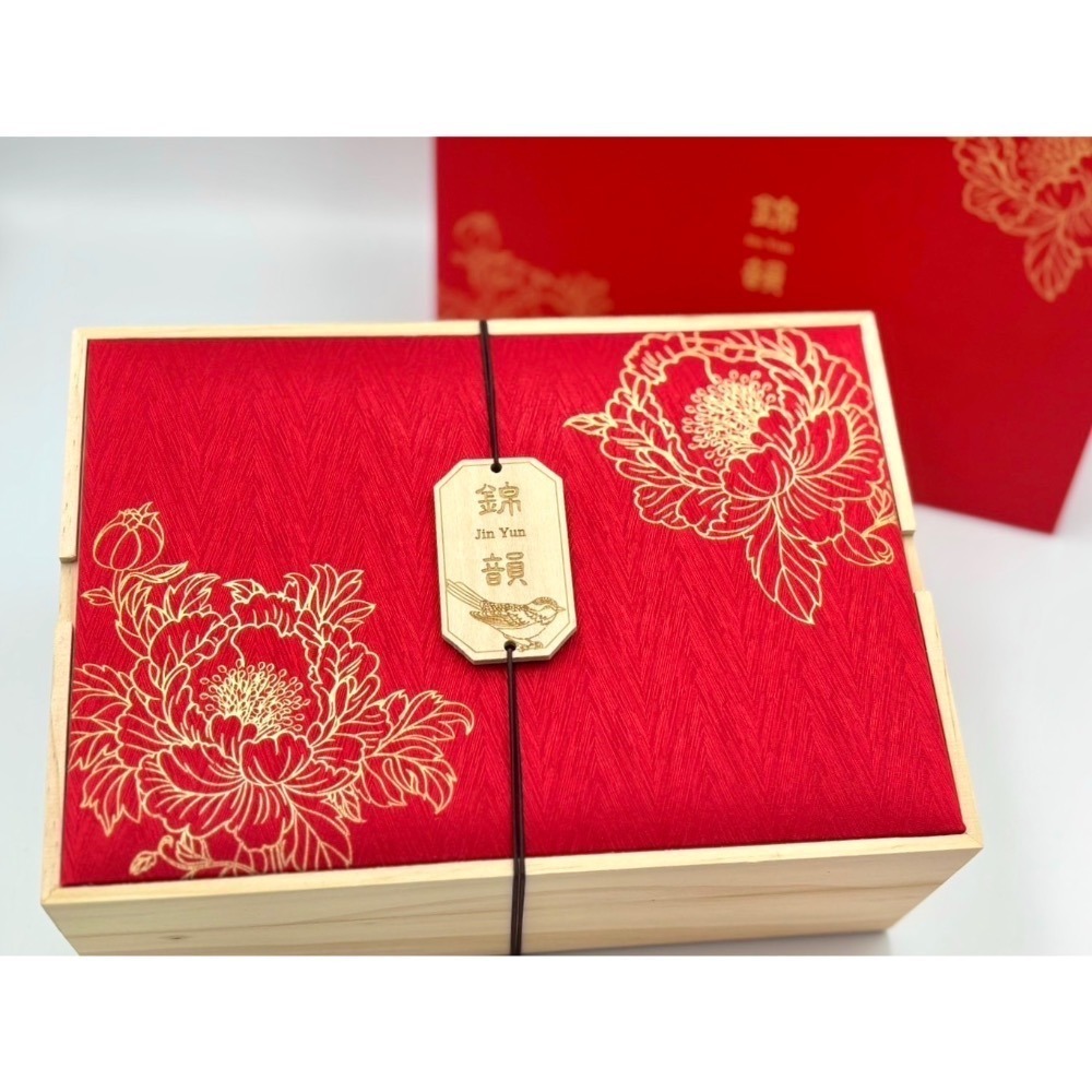 【茶曦子高山茶】「錦馥花藏茶禮盒」2兩裝*2（四兩禮盒）✨茶葉禮盒 大禹嶺 碧綠溪 華岡茶 梨山茶-細節圖3